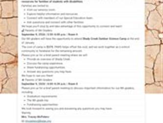 BES September Bulletin